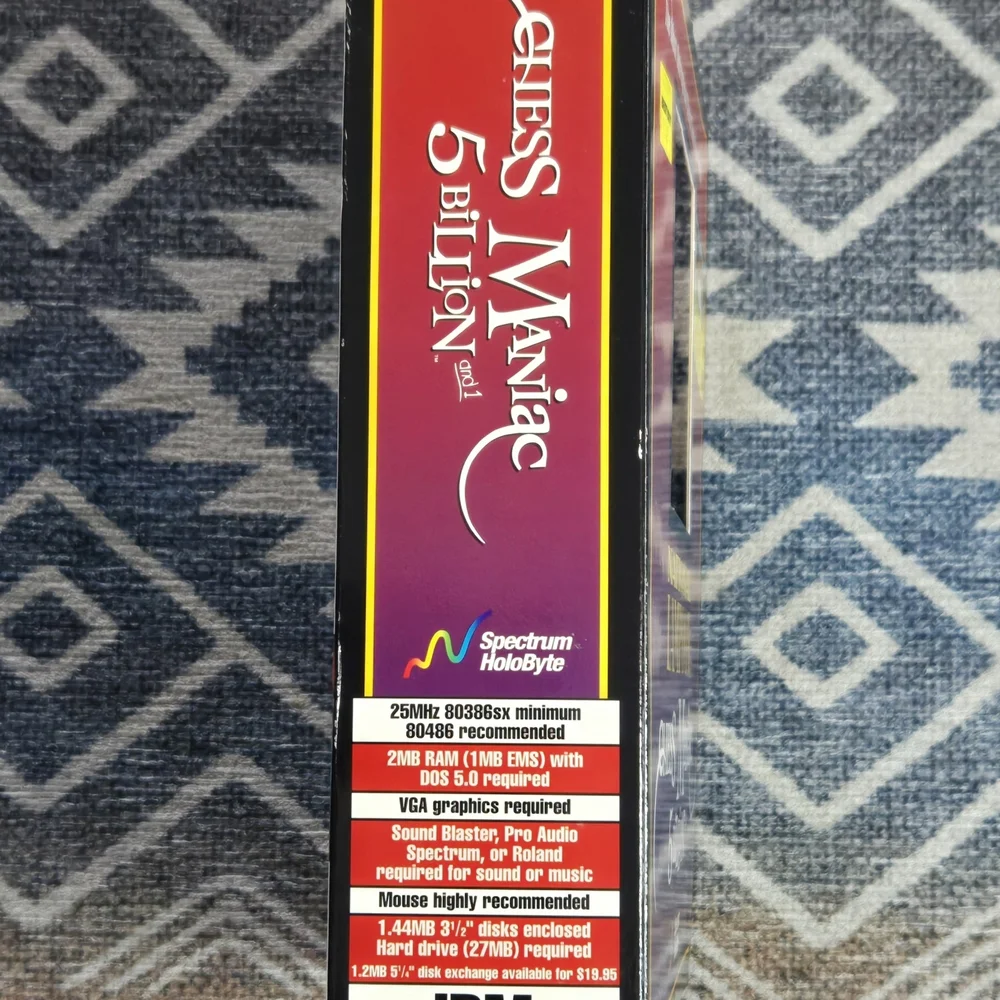 National Lampoon’s Chess Maniac 5 Billion and 1 – Complete IBM PC Edition (1993)